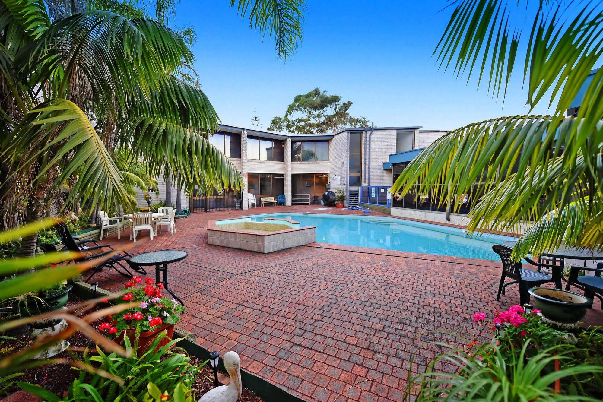Palm Court Motor Inn Port Macquarie Eksteriør bilde